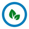 Badge icon "Leaf (6496)" provided by Mateo Zlatar, from The Noun Project under Creative Commons - Attribution (CC BY 3.0)