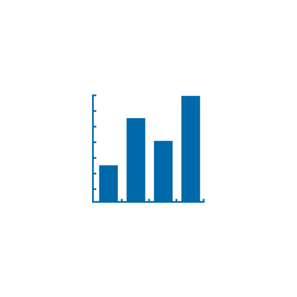Badge icon "Bar Graph (2237)" provided by The Noun Project under Creative Commons CC0 - No Rights Reserved
