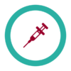 Badge icon "Syringe (7402)" provided by Emmanuel Mangatia - Les Lunettes Bleues, from The Noun Project under Creative Commons - Attribution (CC BY 3.0)