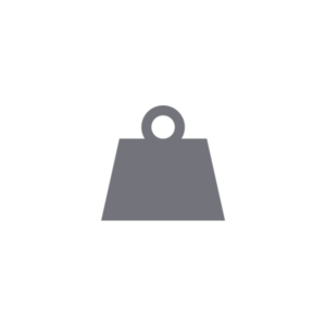 Badge icon "Weight (696)" provided by The Noun Project under Creative Commons - Attribution (CC BY 3.0)